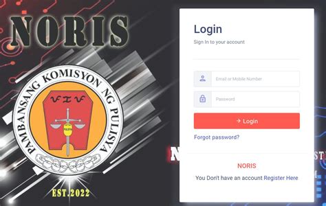 Napolcom NORIS Online Registration Guide .